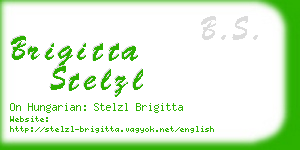 brigitta stelzl business card